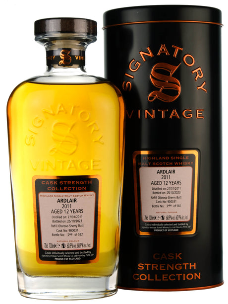 Ardlair 12 Year Old (D.2011, B.2023) Signatory Vintage Scotch Whisky | 700ML at CaskCartel.com