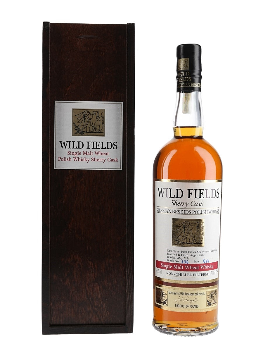 Wild Fields Single Malt Sherry Cask Wheat Polish Whisky | 700ML at CaskCartel.com