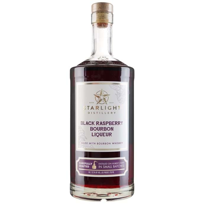 Huber's Starlight Distillery Black Raspberry Bourbon Liqueur Whiskey at CaskCartel.com