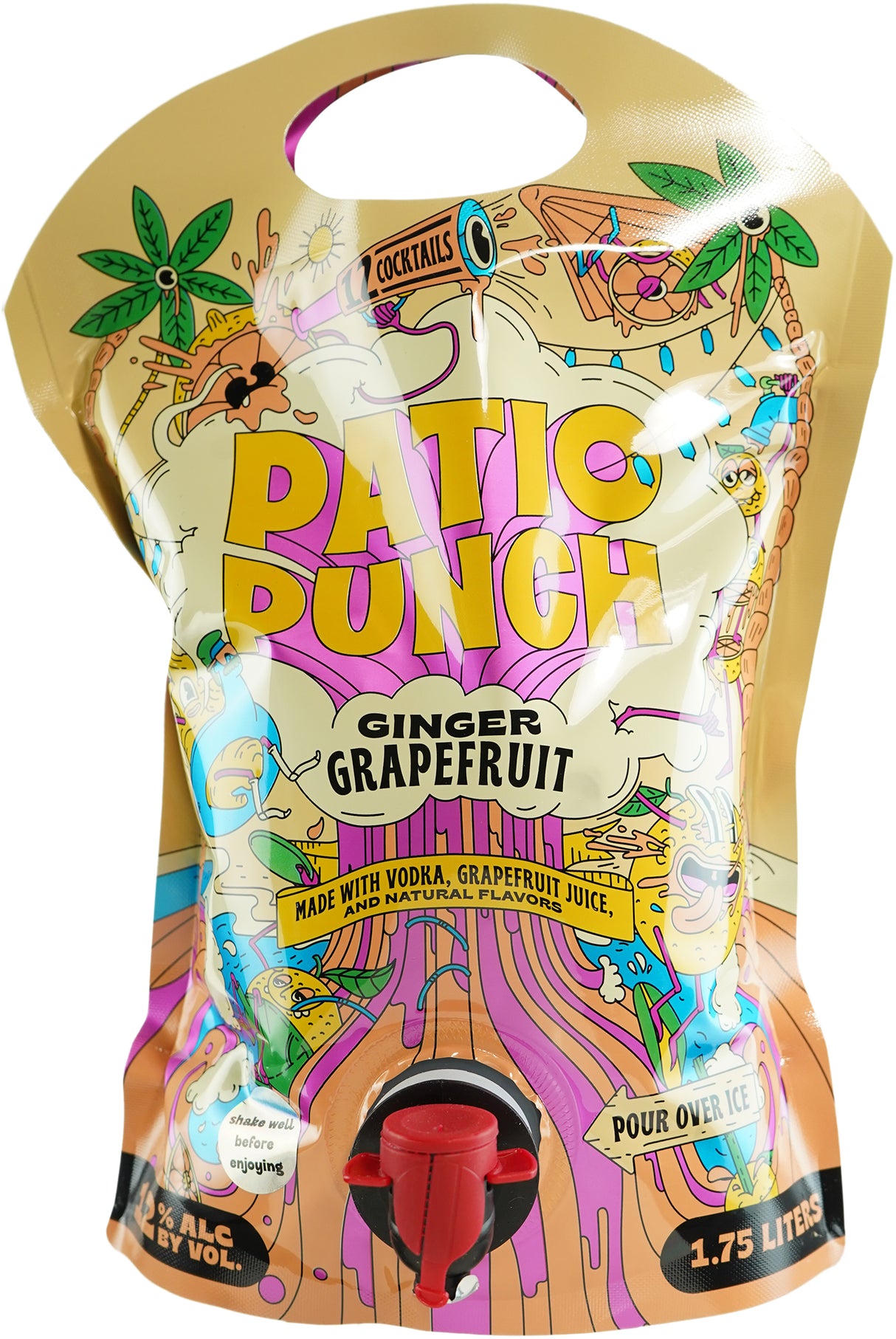 Patio Punch Ginger Grapefruit Cocktail | 1.75L at CaskCartel.com