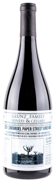 2017 | Glunz Family Winery | Paper Street Vineyard Zinfandel at CaskCartel.com