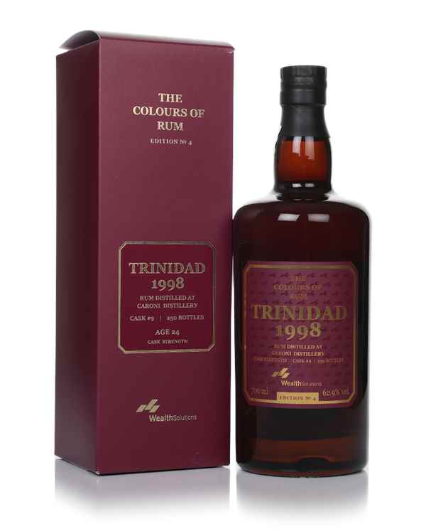 Caroni 24 Year Old 1998 Trinidad Edition No. 4 - The Colours of Rum (Wealth Solutions) | 700ML