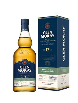 Glen Moray Elgin Signature, 12 Year Old American Oak Scotch Whisky | 1L at CaskCartel.com