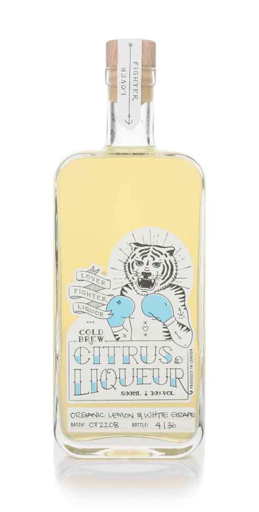 Cold Brew Citrus Liqueur - Organic Lemon & White Grape | 500ML at CaskCartel.com