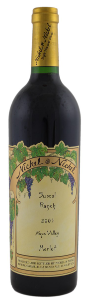2003 | Nickel & Nickel | Suscol Ranch Merlot at CaskCartel.com