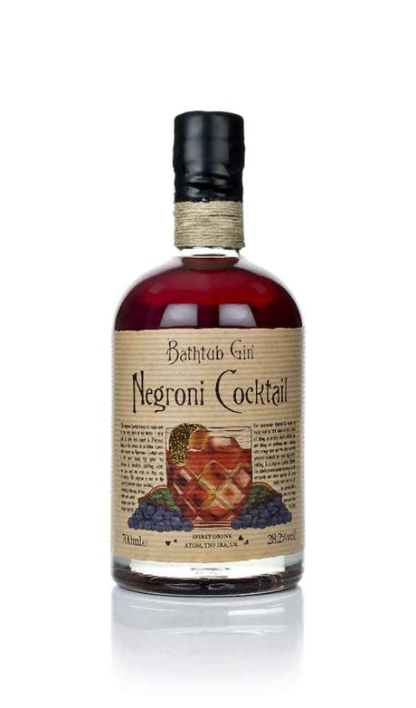Bathtub Gin Negroni Cocktail | 700ML at CaskCartel.com