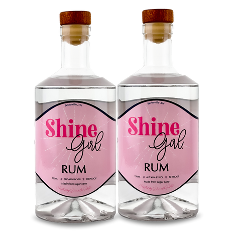 Shine Girl Rum | Limited Edition (2) Bottle Bundle at CaskCartel.com