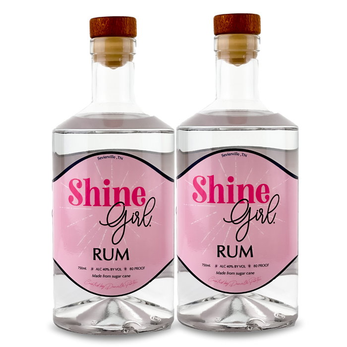 Shine Girl Rum | Limited Edition (2) Bottle Bundle