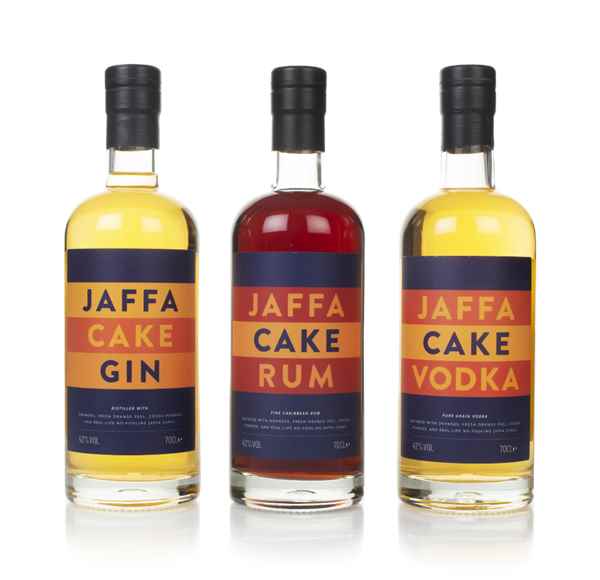Jaffa Cake Gin, Rum, & Vodka Bundle | 3x700ML at CaskCartel.com