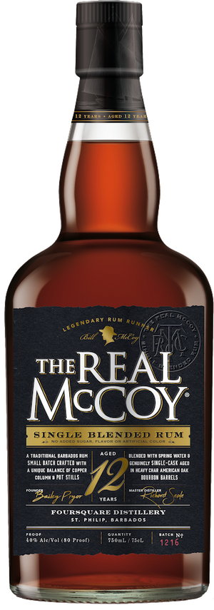 The Real McCoy 12 Year Rum - CaskCartel.com