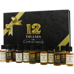 12 Drams of Christmas - Whisky Selection Box 2021 Edition | 12*30ML at CaskCartel.com