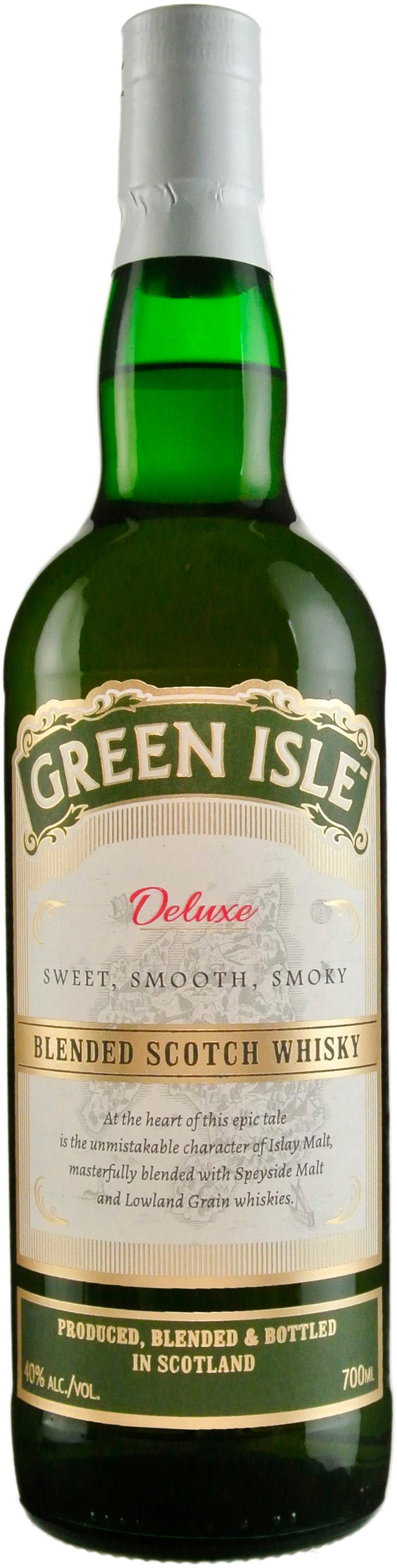 Green Isle Deluxe Blended Scotch Whisky | 700ML at CaskCartel.com