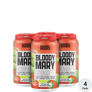 10 Barrel Bloody Mary Ready To Drink Cocktail (4) Pack Cans at CaskCartel.com