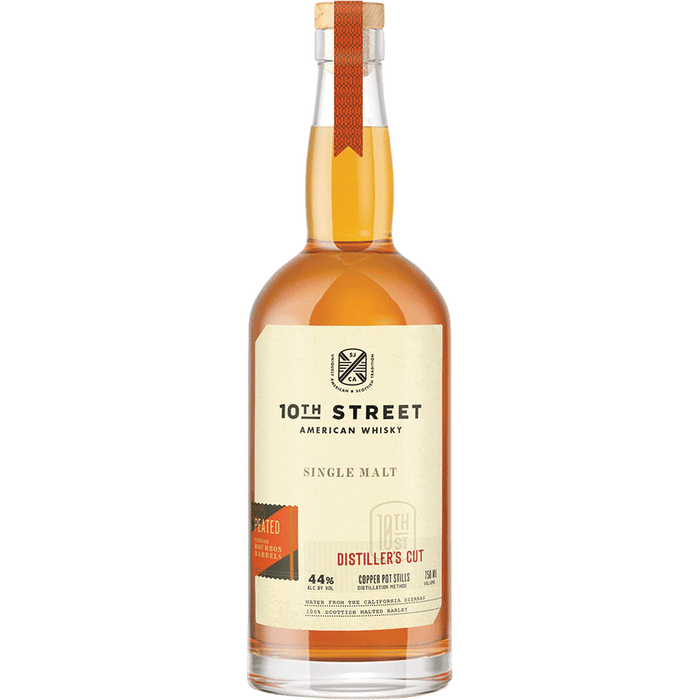 10th Street Peated Single Malt Distillers Cut Edition American Whisky