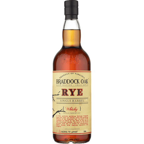 Braddock Oak Single Barrel Rye Whiskey at CaskCartel.com
