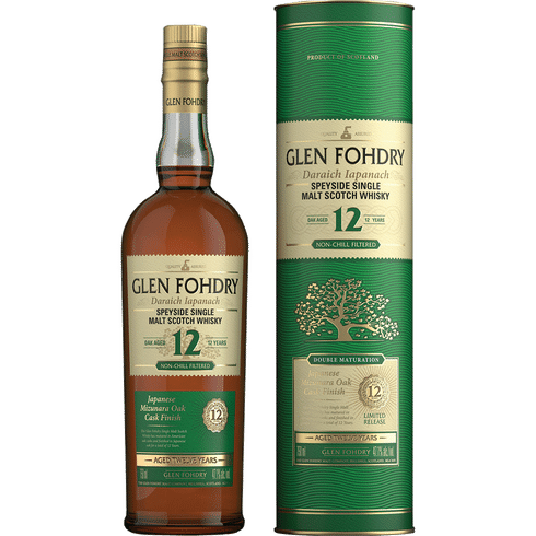 Glen Fohdry 12 Year Mizunara Oak Cask Speyside Single Malt Scotch Whisky at CaskCartel.com