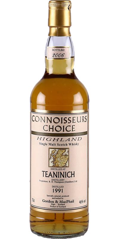 Teaninich 1991 (Bottled 2006) Connoisseurs Choice Scotch Whisky | 700ML at CaskCartel.com