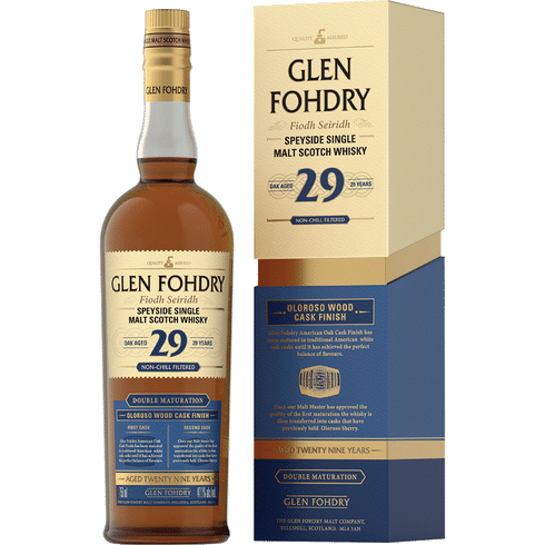 Glen Fohdry 29 Year Oloroso Cask Speyside Single Malt Scotch Whisky