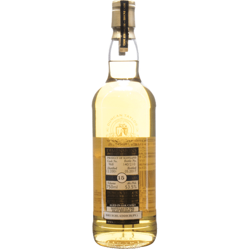 Dimensions Bruichladdich 15 Year Single Malt Scotch Whisky