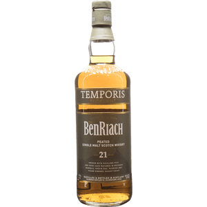 BenRiach Peated 21 Year Temporis Single Malt Scotch Whisky at CaskCartel.com