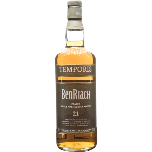 BenRiach Peated 21 Year Temporis Single Malt Scotch Whisky