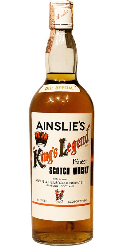Ainslie's King's Legend Finest Scotch Whisky