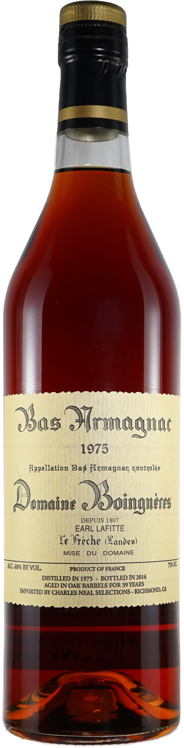 Domaine Boingneres Baco Vintage Bas 1975 Armagnac at CaskCartel.com