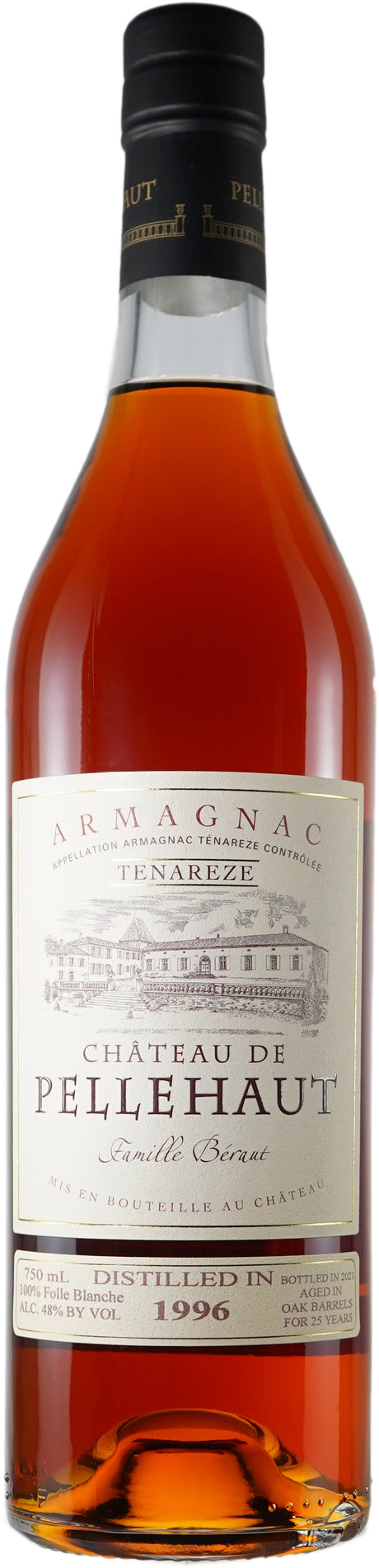 Chateau Pellehaut Vintage Folle Blanche Tenareze 1996 Armagnac at CaskCartel.com