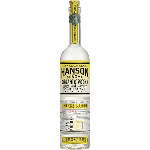 Hanson of Sonoma Meyer Lemon Vodka at CaskCartel.com