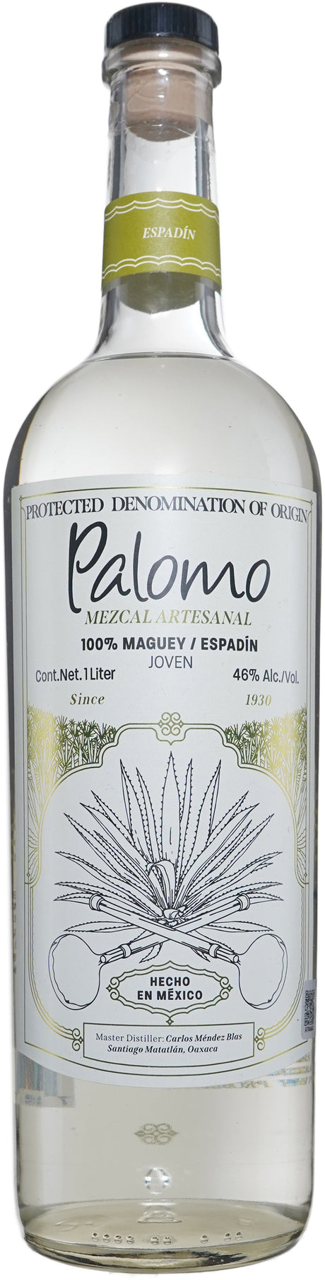 Palomo Artesanal Espadin Mezcal | 1L at CaskCartel.com