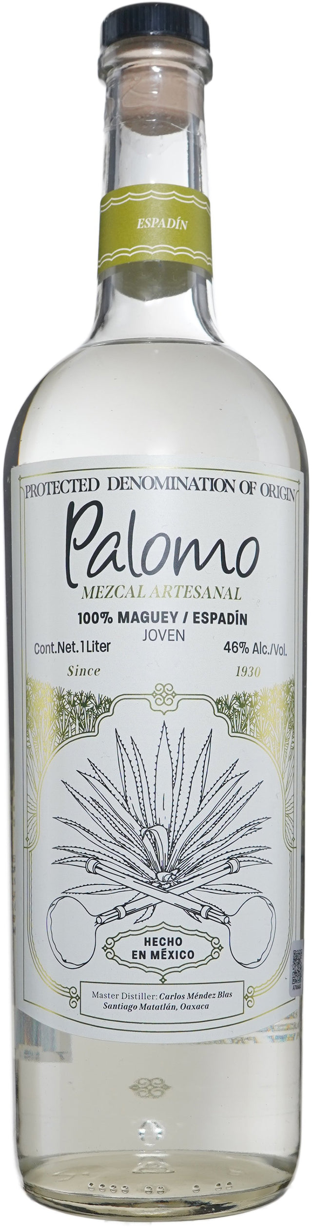 Palomo Artesanal Espadin Mezcal | 1L at CaskCartel.com