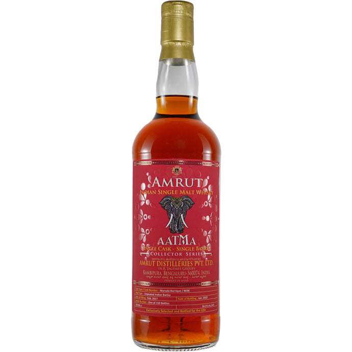 Amrut Aatma Indian Barley Aged in Marsala Barrique # 8036 (2022) Whisky at CaskCartel.com