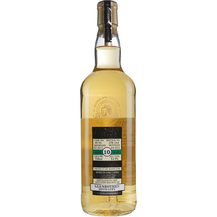 Duncan Taylor Glenrothes 10 Year old Cask Strength 2012 Scotch Whisky