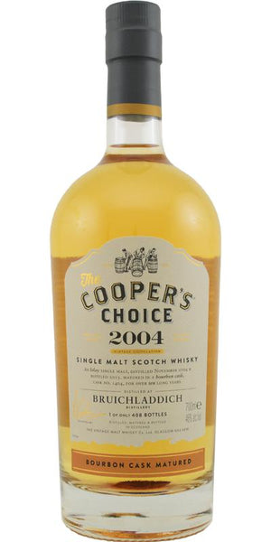 Bruichladdich 10 Year Old (D.2004, B.2015), The Cooper’s Choice Scotch Whisky | 700ML at CaskCartel.com