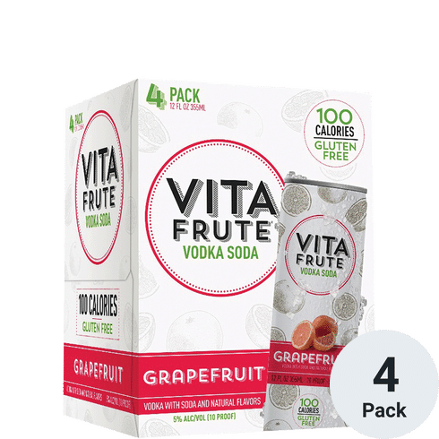 Vita Frute Grapefruit RTD Cocktail | 4pk-12oz Cans