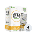 Vita Frute Pineapple Coconut RTD Cocktail | 4pk-12oz Cans at CaskCartel.com
