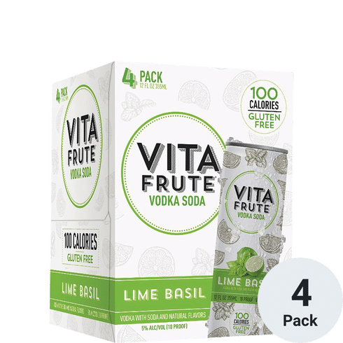 Vita Frute Lime Basil RTD Cocktail | 4pk-12oz Cans