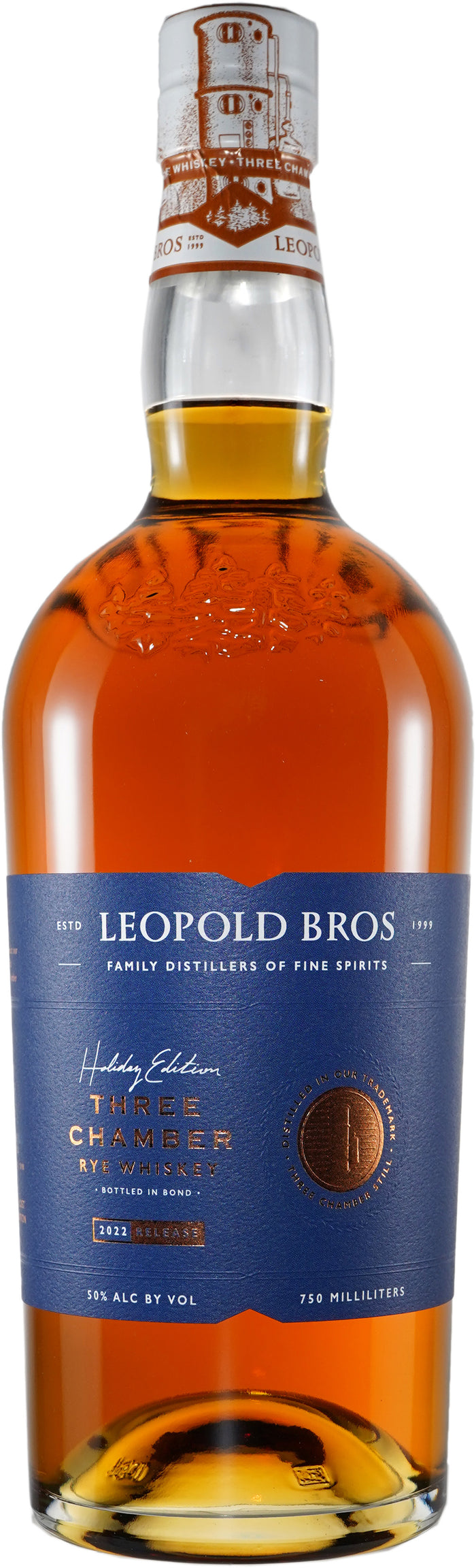 LeopOld Bros Three Chamber Holiday Edition 2022 Rye Whiskey