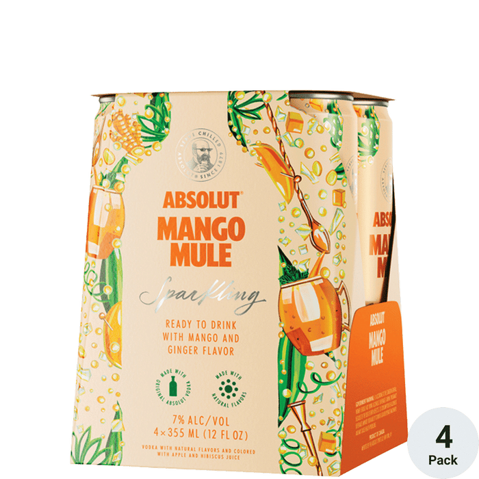 Absolut Mango Mule Ready-To-Drink Cocktail