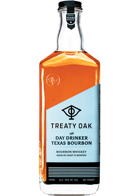 Treaty Oak The Day Drinker 80 Proof Texas Bourbon Whiskey at CaskCartel.com