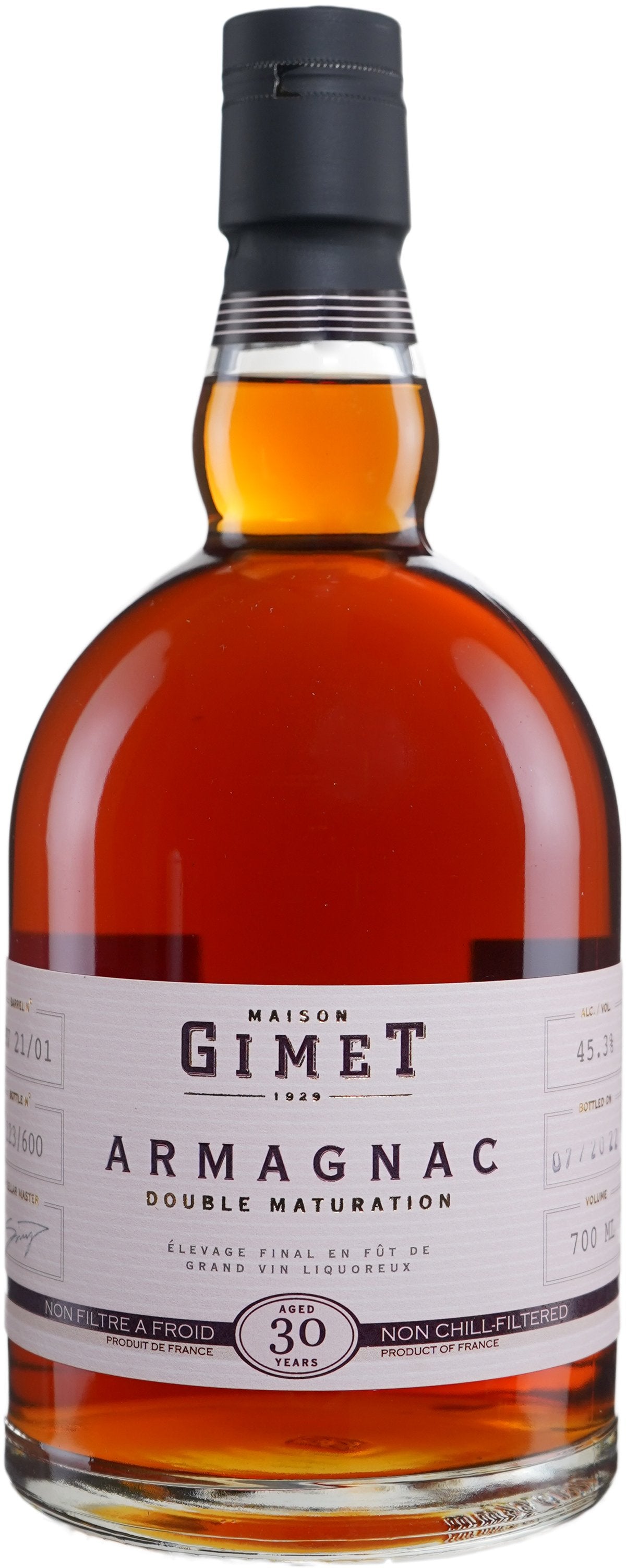 Larressingle Maison Gimet 30 Year Old Vintage 1991 Armagnac | 700ML at CaskCartel.com