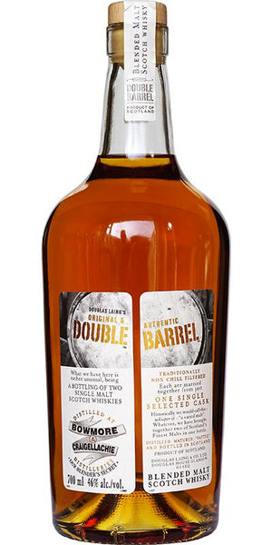Double Barrel Bowmore & Craigellachie Blended Malt Scotch Whisky | 700ML at CaskCartel.com