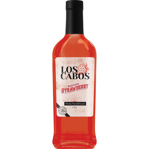 Los Cabos Strawberry Margarita Cocktail | 1.75L