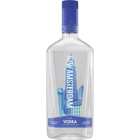 New Amsterdam Plastic Vodka at CaskCartel.com