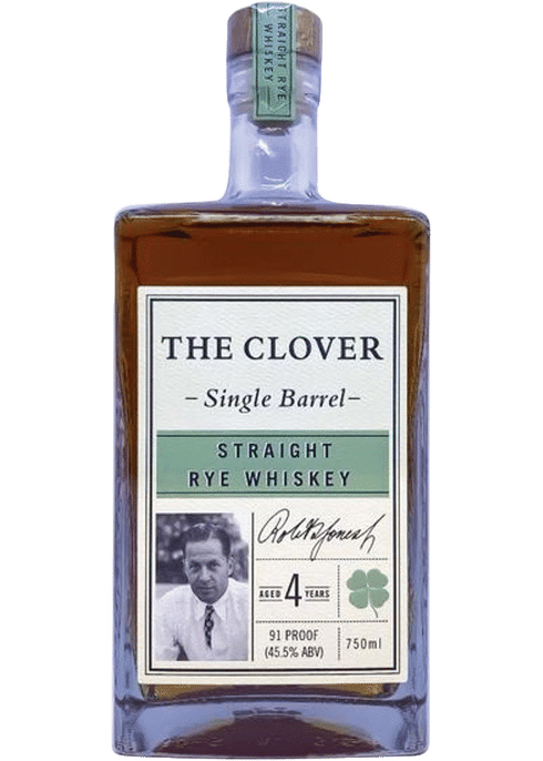 The Clover Single Barrel Straight Rey Whiskey
