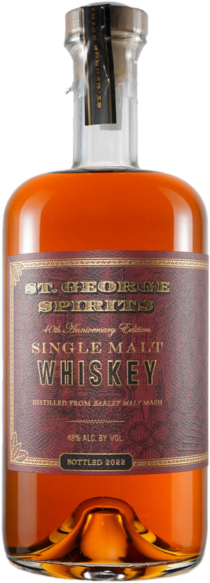 St. George 40th Anniversary Single Malt Whiskey at CaskCartel.com