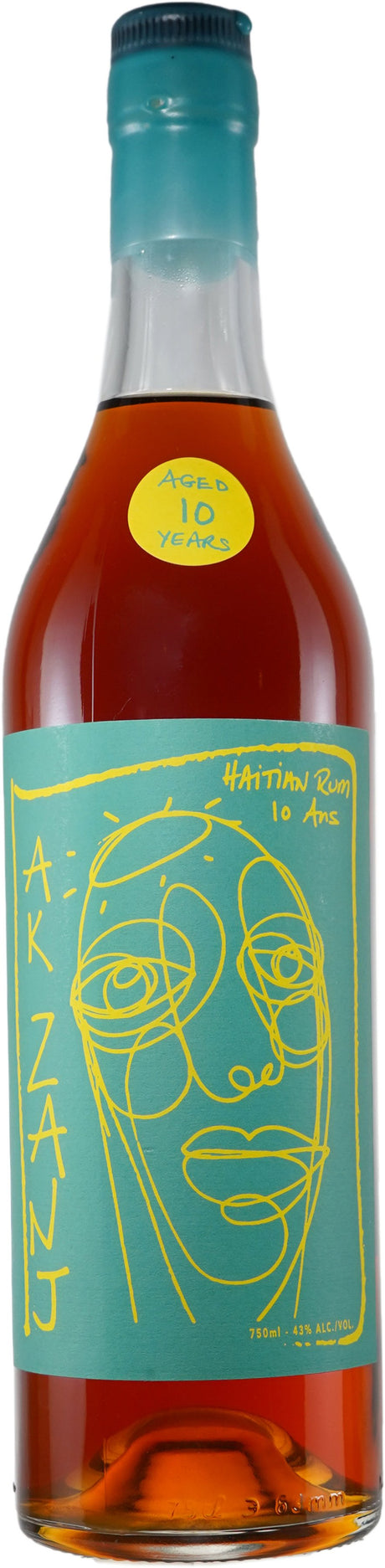Ak Zanj 10 Year Old Haitian Dark Rum at CaskCartel.com