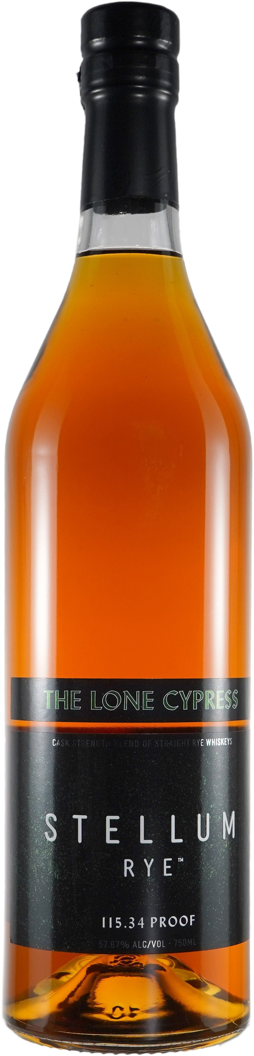 Stellum Black Label Lone Cypress Cask Strength Rye Whiskey at CaskCartel.com