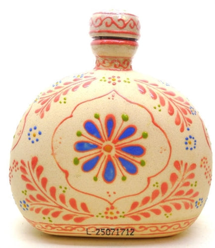 Gema Reposado Talavera Pink Ceramic Tequila