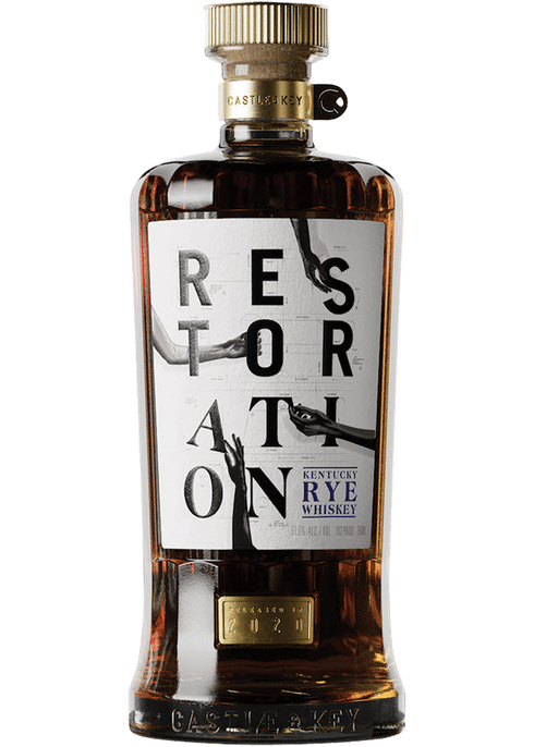 Castle & Key Restoration Rye Black Label Single Barrel Whiskey